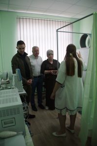 Inauguration du cabinet de physiothérapie en Ukraine