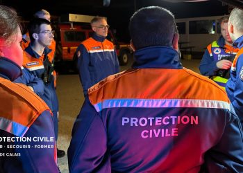 Bénévoles de la protection civile Pas de Calais